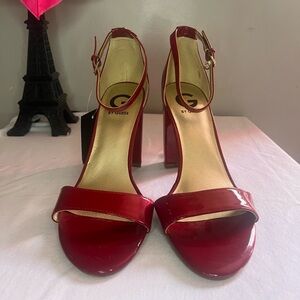 Elegant Red Women's Heels